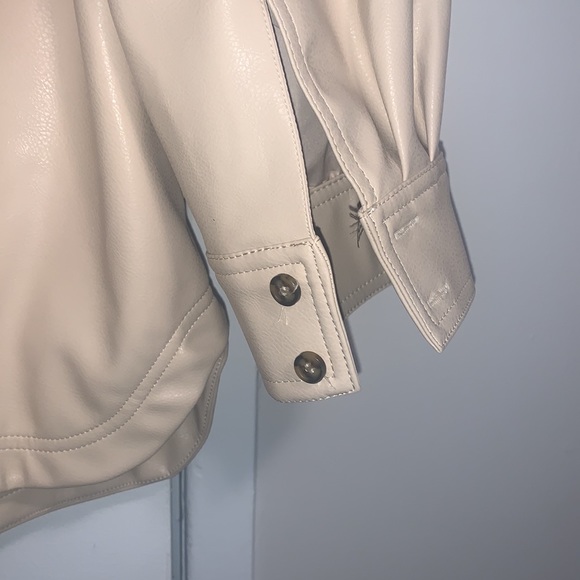 Faux leather jacket - Picture 8 of 13